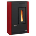 Extraflame belüfteter Pelletofen | LUISELLA 5.0 | 5,1 kW | bordeaux