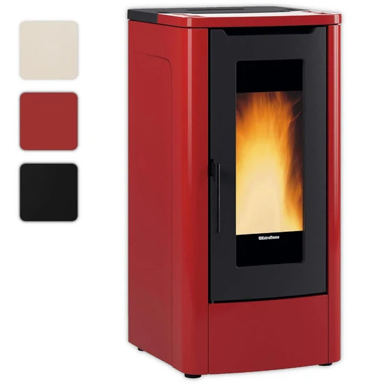Extraflame Teorema Pelletofen Bordeaux 1284100