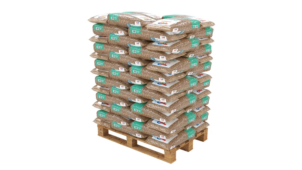 Holzpellets Palette 990 kg TotalEnergies