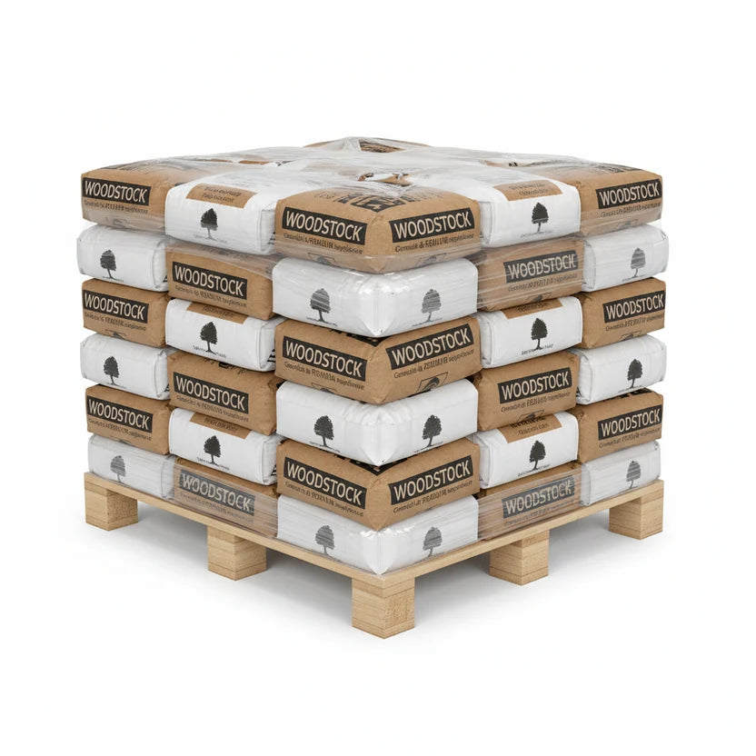 Holzpellets Palette 990 kg Woodstock
