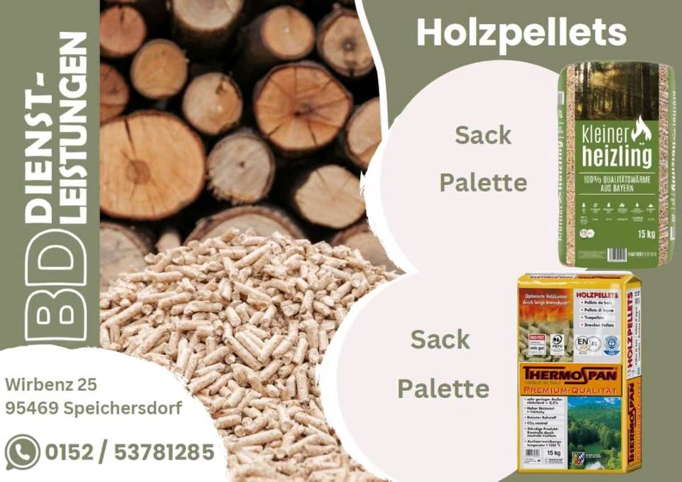 Kleiner Heizling Premium Holzpellets ENplus A1 – 15 kg Sackware
