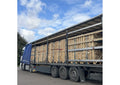 LKW Brennholz Hainbuche Buche 22 Paletten ( 44 RM ) 25  33cm