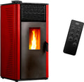 Luft- Pelletofen Anita 12 kW Sannover Bordeaux