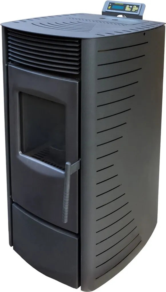 Nemaxx P9 Pelletofen Pelletkaminofen 11kW Kaminofen Heizofen Pellet Ofen Kamin Pelletheizung Heizgerät Kaminheizung Pellets -schwarz- WiFi-Ready
